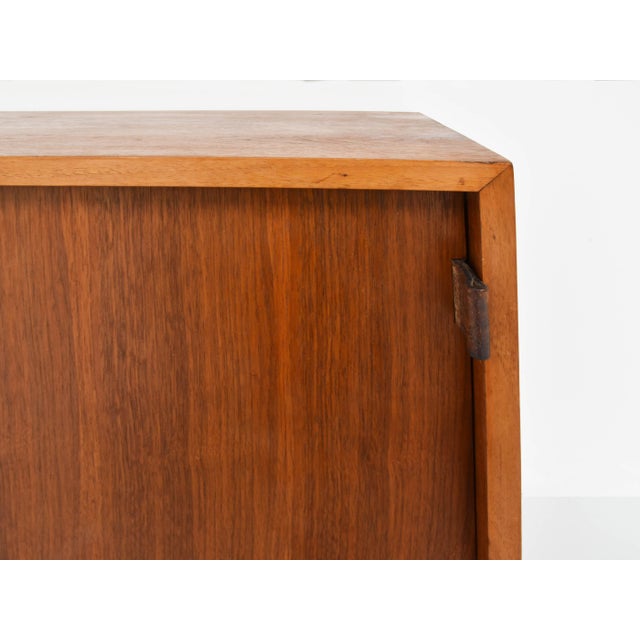 Small Sliding Doors and Back Finish Sideboard by Florence Knoll for Knoll Int., USA, 1961 For Sale - Image 6 of 7