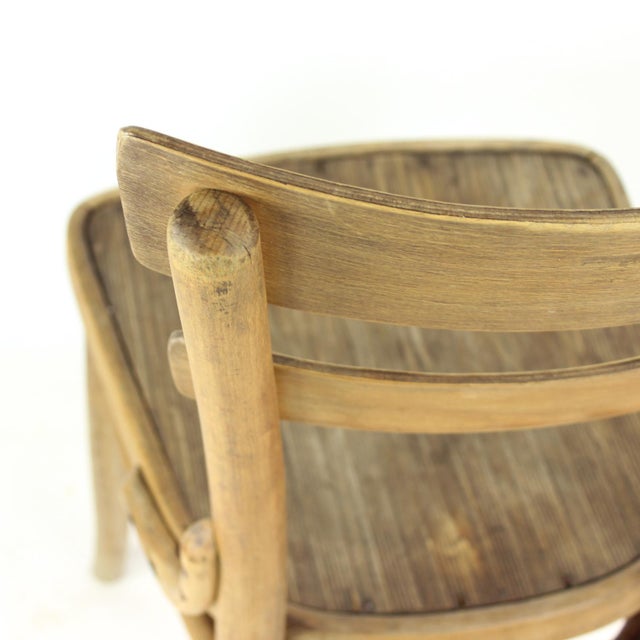 1920s Vintage Bentwood Bistro Chairs from Thonet, 1920s For Sale - Image 5 of 14