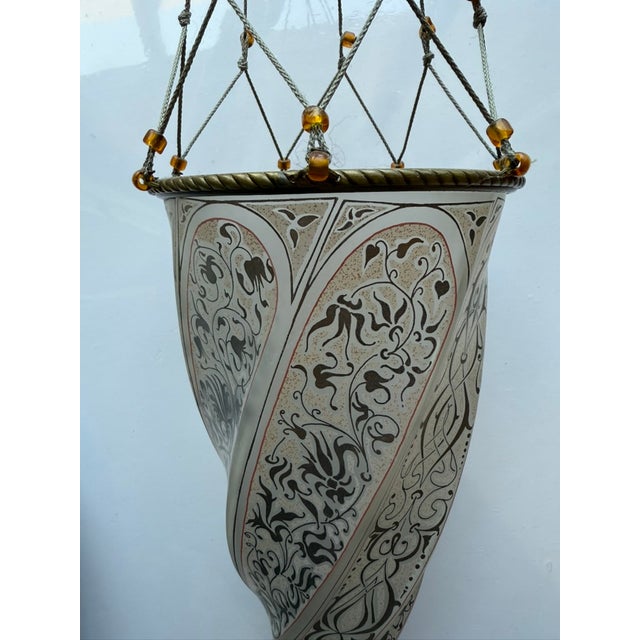 1990s Fortuny Cesendello Cascade Venetian Glass Chandelier For Sale In San Francisco - Image 6 of 11