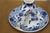 Dutch Delft Blue Floral Chamberstick Candle Holders & Windmill Butler Service Bell For Sale - Image 11 of 17