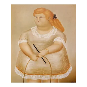 Fernando Botero 7 Girls With a Hoop 1983