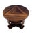 Art Deco A French Art Deco Macassar Ebony Veneered Circular Side Table For Sale - Image 3 of 8