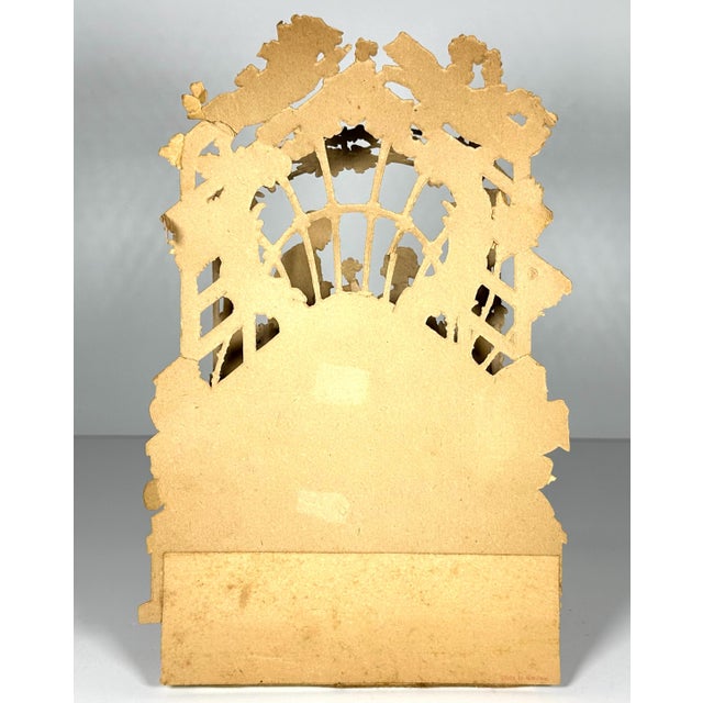 Victorian Pop-Up Valentine Card: 19th Century 3D Lithograph For Sale - Image 6 of 10