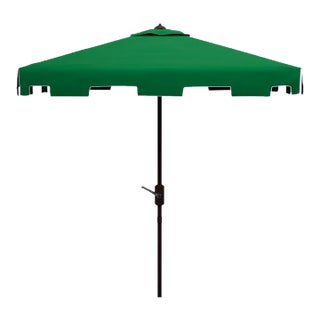 Zimmerman 7.5 Square Umbrella - Dark Green For Sale