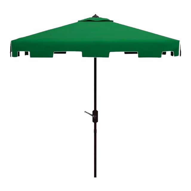 Zimmerman 7.5 Square Umbrella - Dark Green For Sale