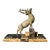 Antique French Bronze Elk Sculpture: "Wounded Deer" by George Omerth For Sale