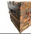 Early 1900s European Antique Travel Trunk With Wood Slats & Metal Hardware For Sale - Image 11 of 12