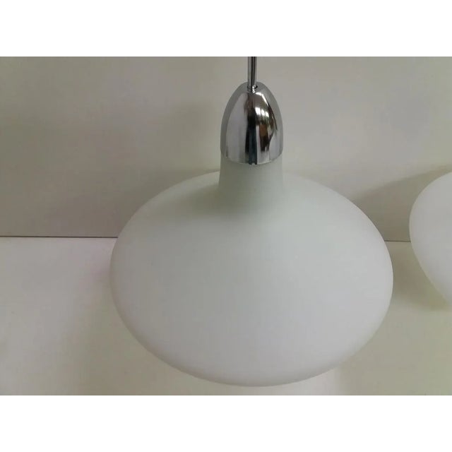 White Ceiling Lamp from Napako, 1960s For Sale - Image 8 of 12