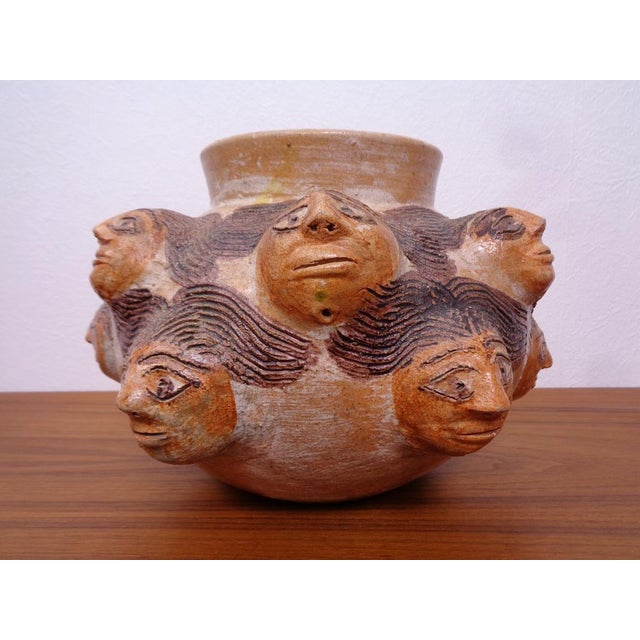 Studio Ceramic Vase by Dolores Porras, Mexico, 1990s For Sale - Image 4 of 18