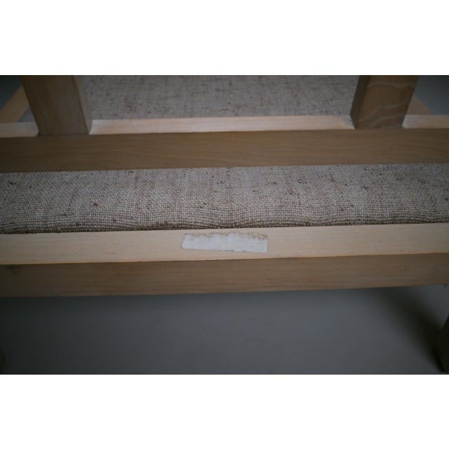 Vintage Georges V Cerused Oak Lounge Chair by Christian Liaigre, 1980s For Sale - Image 11 of 18