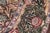 Shabby Chic 1990's Pak-Persian Brown/Green Wool Round Rug- 7'11'' X 8'0'' For Sale - Image 9 of 9