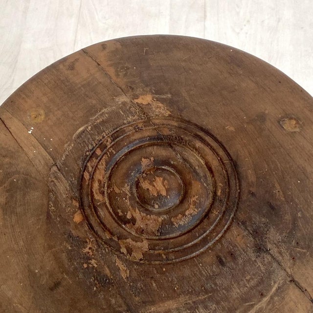 Vintage Tripod Stool, 1950s For Sale - Image 3 of 6