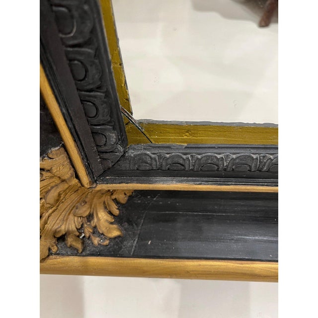 French 19th Century French Napoleon III Large Floor Mirror For Sale - Image 3 of 6