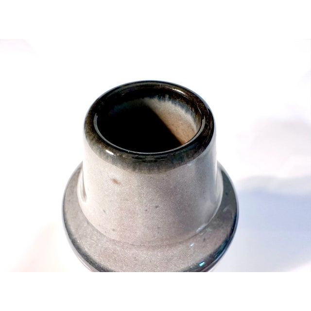 Small Studio Ceramic Art Vase by Svend Aage Jensen for Søholm Stentøj, Denmark, 1950s For Sale - Image 4 of 7