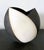 Black Large Ceramic Vase with Black and White Glaze by John Ward For Sale - Image 8 of 14