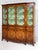 Brown Burl Wood Showcase Cabinet For Sale - Image 8 of 11