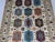 Textile Ivory & Blue Sultani Natural Dye Wool Rug, Tribal Geometric Medallion Design, 6′10″ × 9′10″ For Sale - Image 7 of 14