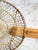 Antique Brass Ladle & Wire Strainer With Bamboo Handle For Sale - Image 11 of 13