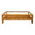 Mid-Century Two-Tier Woven Rattan & Cane Coffee Table With Glass Top For Sale