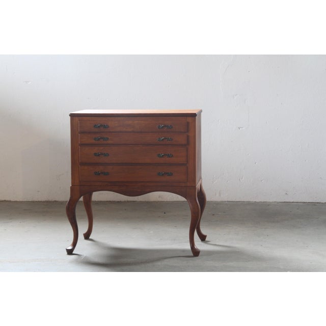 Danish Bedside Table in Oak, 1960s For Sale - Image 18 of 18