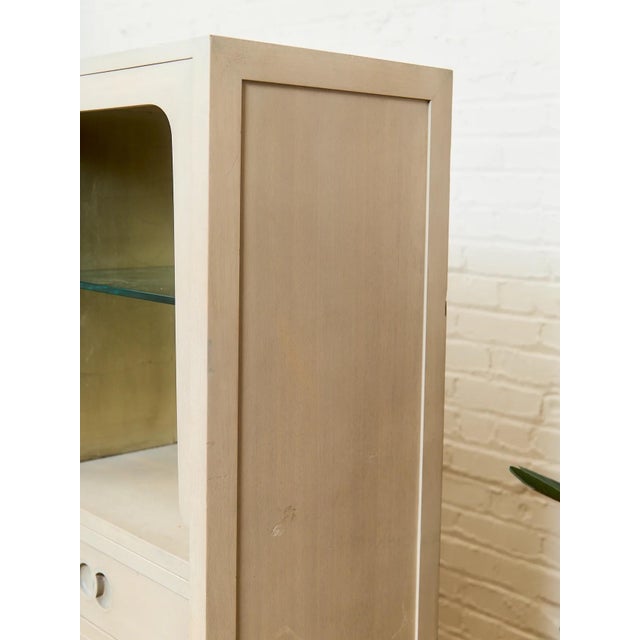 Wood 1970s Michael Taylor China Cabinet, Attributed For Sale - Image 7 of 12