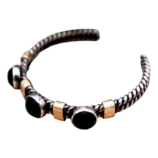 Gold Bracelet and Paw For Sale