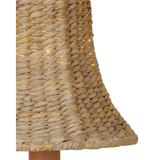 Contemporary Currey & Company Bell Natural Chandelier Shade For Sale - Image 3 of 8