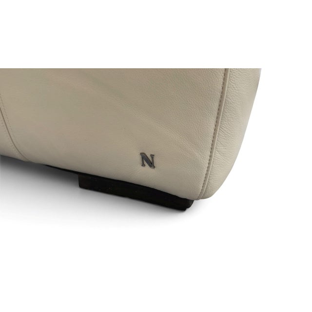Natuzzi Italia Balance 3-Seat Leather Reclining Sofa For Sale - Image 10 of 10