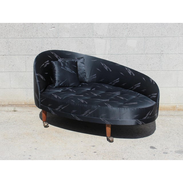 Mid-Century Modern Mid Century Attributed to Adrian Pearsall Cloud Chaise Lounger For Sale - Image 3 of 4