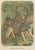 German School, Kidnapping at the Red River Frontier Scene, 1868, Lithograph For Sale - Image 4 of 9