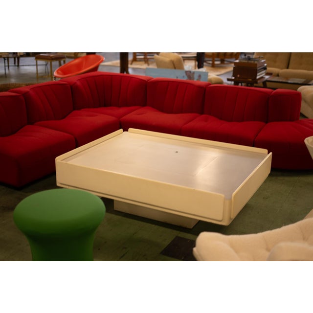 Wood White Caori Coffee Table by Vico Magistretti for Gavina, 1960 For Sale - Image 7 of 8