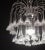 Set of 2 Vintage White Murano Chandelier, 1980s For Sale - Image 10 of 12