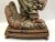 Chinese Art Carved Soapstone Monk With Wood Stand For Sale - Image 4 of 10