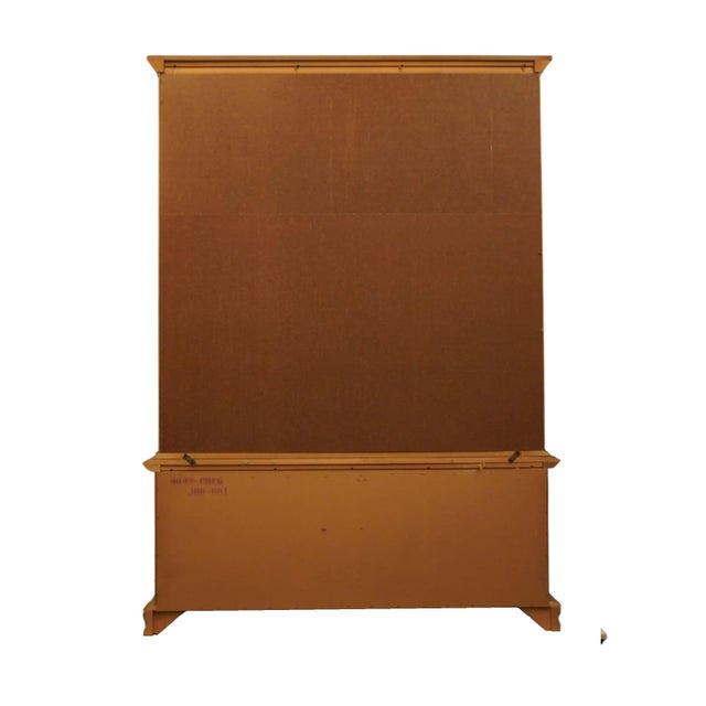 Jessup Furniture Spanish Mediterranean Style 63" Lighted Display China Cabinet 4642 For Sale - Image 10 of 12