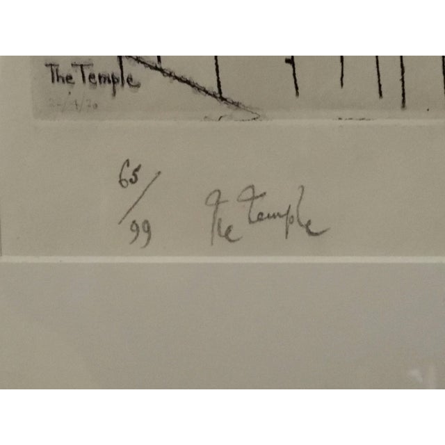 Ralph Steadman, The Temple, Large Nude Woman with Rainbow Ralph Steadman For Sale - Image 4 of 6