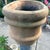 Mid 20th Century Vintage Large Rustic Wide -Ribbed Oval Terracotta Planter For Sale - Image 5 of 12