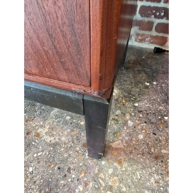 Brown Walnut Founders by David Parmalee Dresser MCM Vintage For Sale - Image 8 of 13