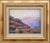 Brown Cyrus Bates Currier Distant Canyon Landscape Painting Circa 1925 For Sale - Image 8 of 8