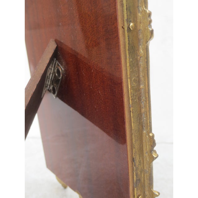 Metal Antique Bronze Rocco Photo Frame For Sale - Image 7 of 7