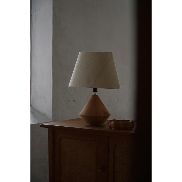 Danish Modern Sculptural Wooden Table Lamp from Kirk, 1980s For Sale - Image 10 of 18