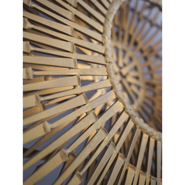 William Bowie Mid Century Modern Brutalist Sunburst Sculpture For Sale In Philadelphia - Image 6 of 10