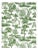 The House of Scalamandré Garden Toile Wallpaper, Forest For Sale