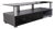 Spectral Glass Sideboard Black Tv Board For Sale
