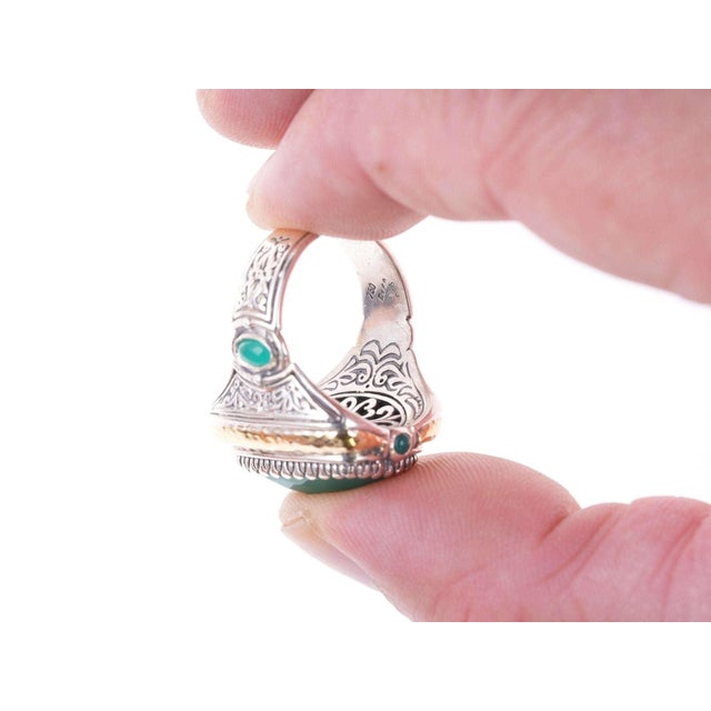 sz 9.5 Konstantino 18k/Sterling Chalcedony ring. 14 grams, decent size, very well made, authentic, uncommon ring with no...