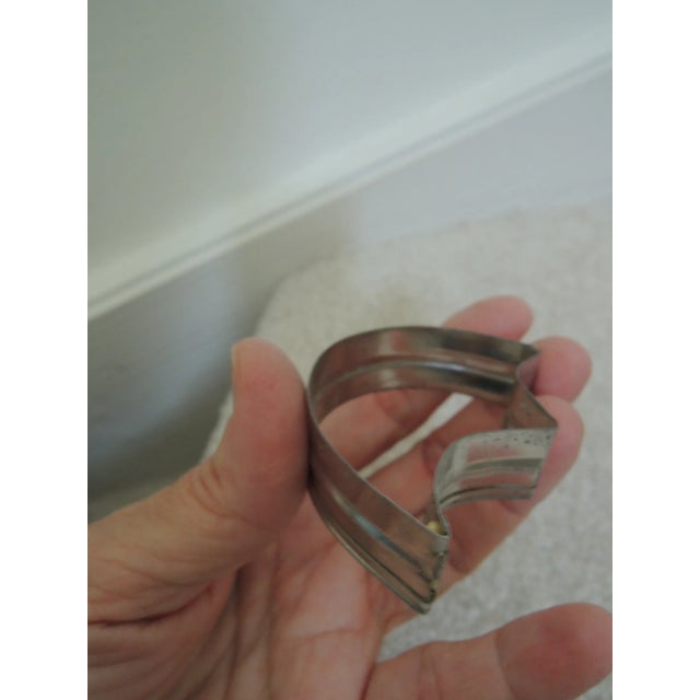 1960s Metal Holiday Cookie Cutters - Set of 6 For Sale - Image 4 of 8