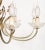 1940s Mid-Century Florentine Eight Lights Chandelier in Silvered Brass, 1940s For Sale - Image 5 of 6
