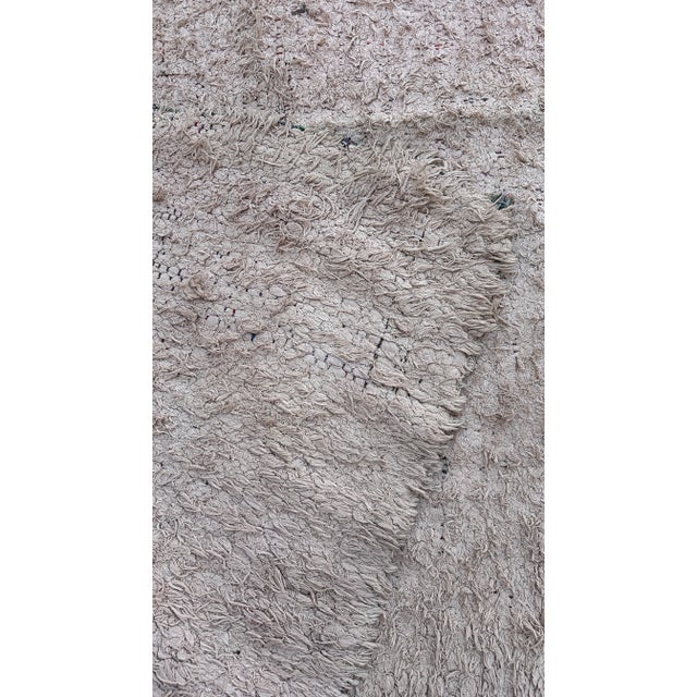 1990s Moroccan Boucherouite Rug - 6'4" X 5'10" Ft For Sale - Image 5 of 8