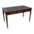 Legacy Leather Top Desk - Brown Walnut For Sale