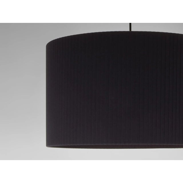 Contemporary Black Sísísí Cilíndricas GT2 Pendant Lamp by Santa & Cole For Sale - Image 3 of 7