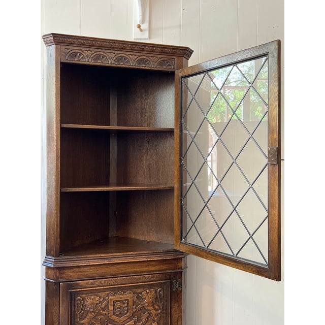 Ethan Allen Royal Charter Oak English vCorner Chairish